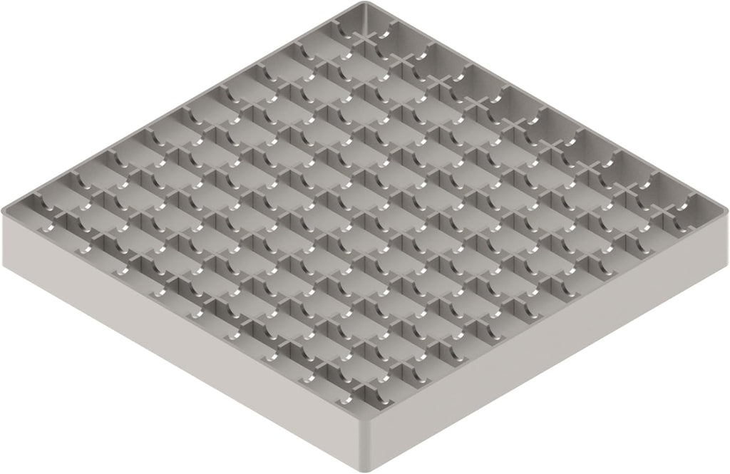 12x12 Stainless Steel Floor Drain with Anti Slip Grate I1567