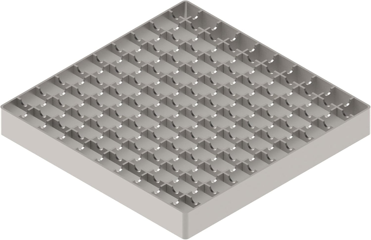 12x12 Stainless Steel Floor Drain with Anti Slip Grate I1567