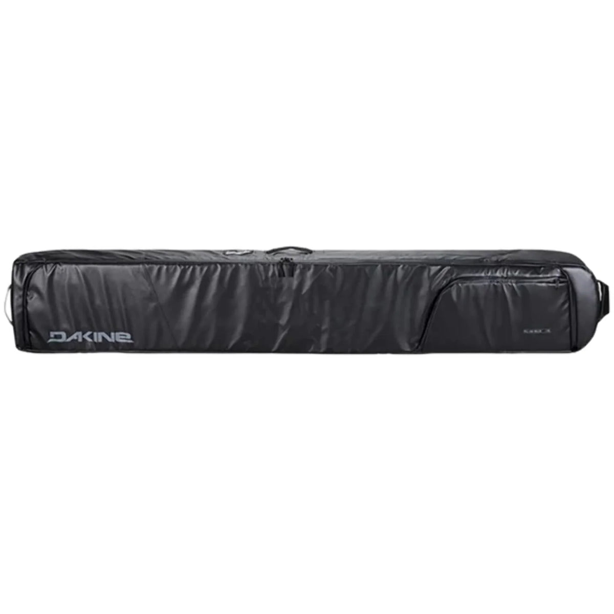 Black Coated Ski Roller Bag Q8457