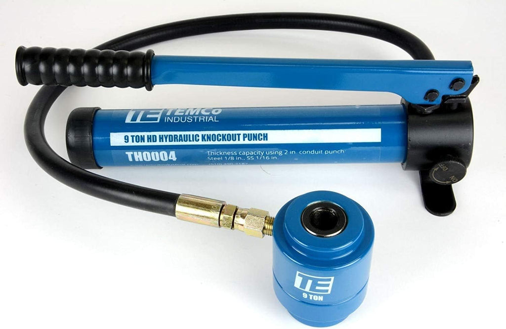 Hydraulic Knockout Punch Electrical Conduit Hole Cutter Set D146