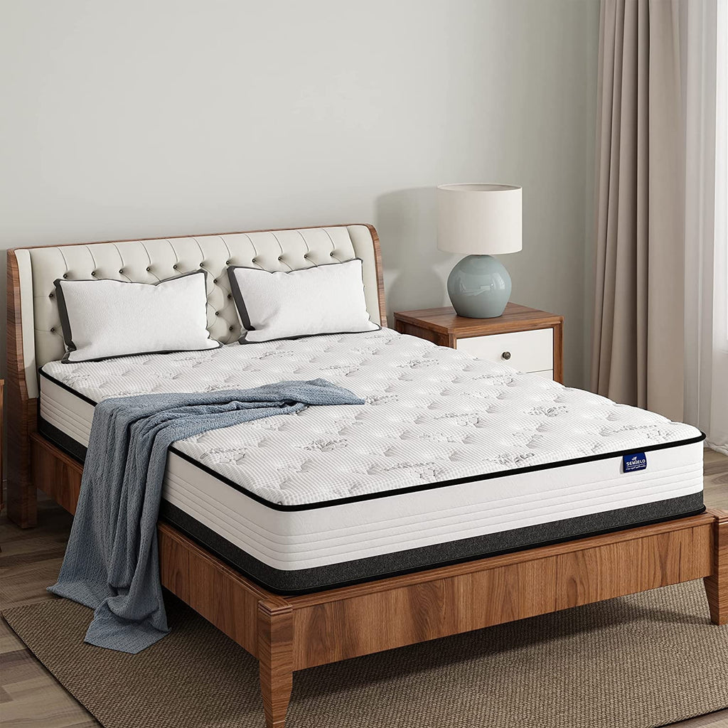 10 Inch Medium Firm Memory Foam Hybrid Mattress O835
