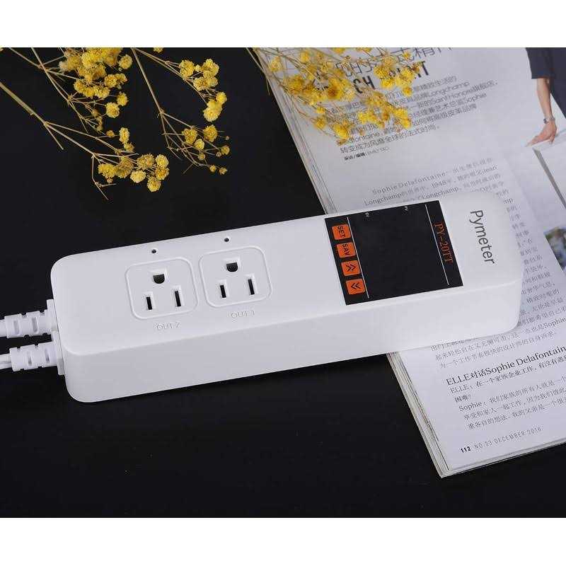 Digital Dual Probe Temperature Controller Thermostat Outlet B387331