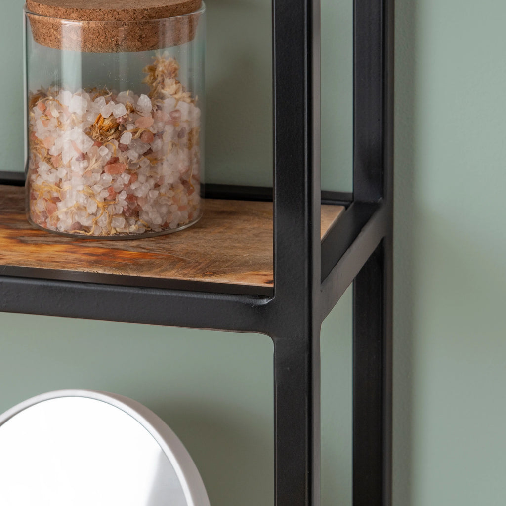Gold Hanging Wall Shelf F394842