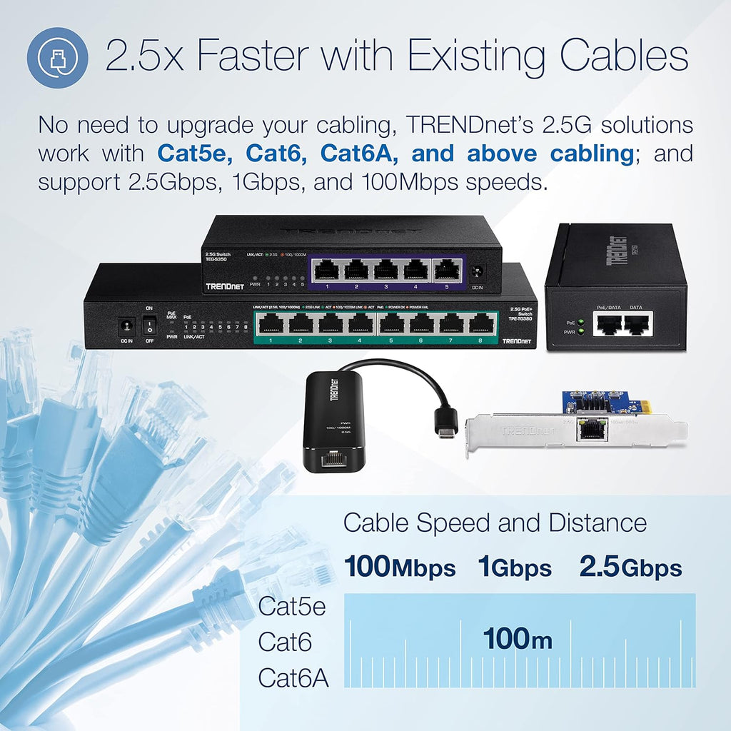8-Port Unmanaged 2.5G Switch H110247