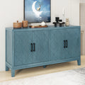 4-Door Retro Sideboard with Adjustable Shelves T8751