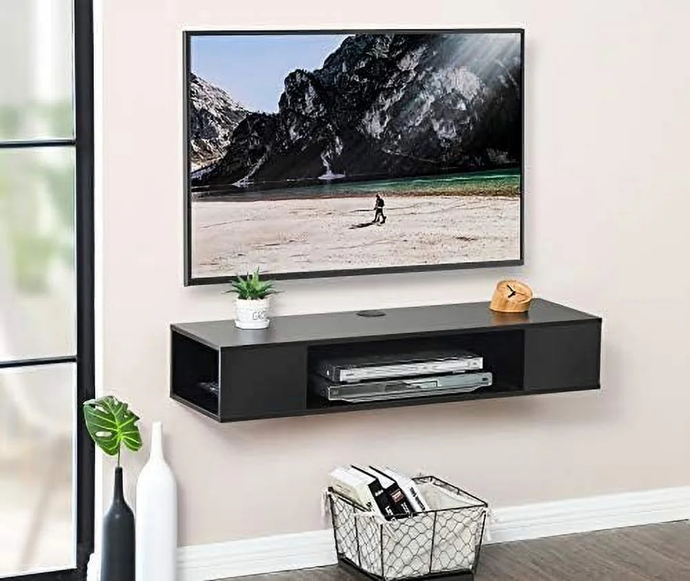 Floating Wall Mounted TV Stand Media Console F46419