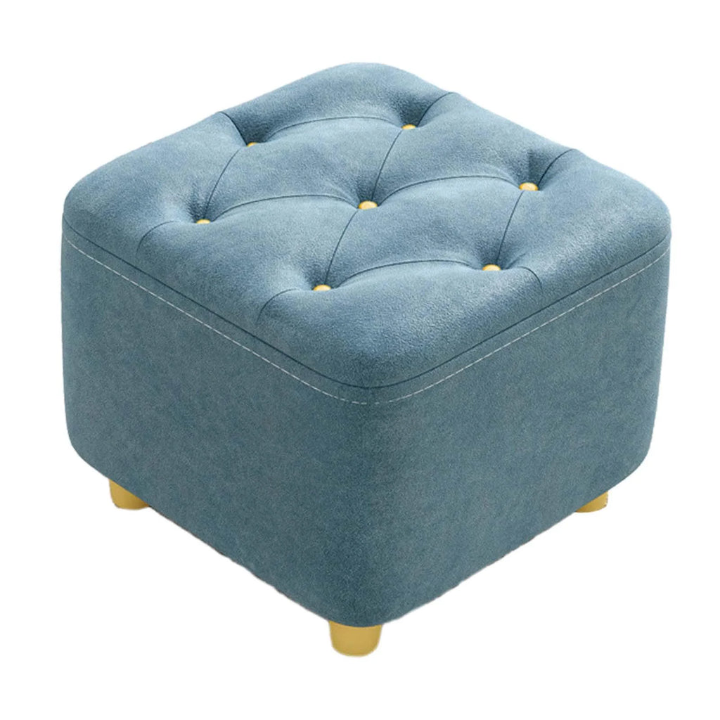 Square Non Slip Footstool Ottoman S94012
