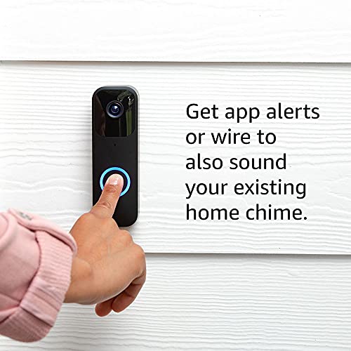 Black Video Doorbell with Sync Module 2 E9135