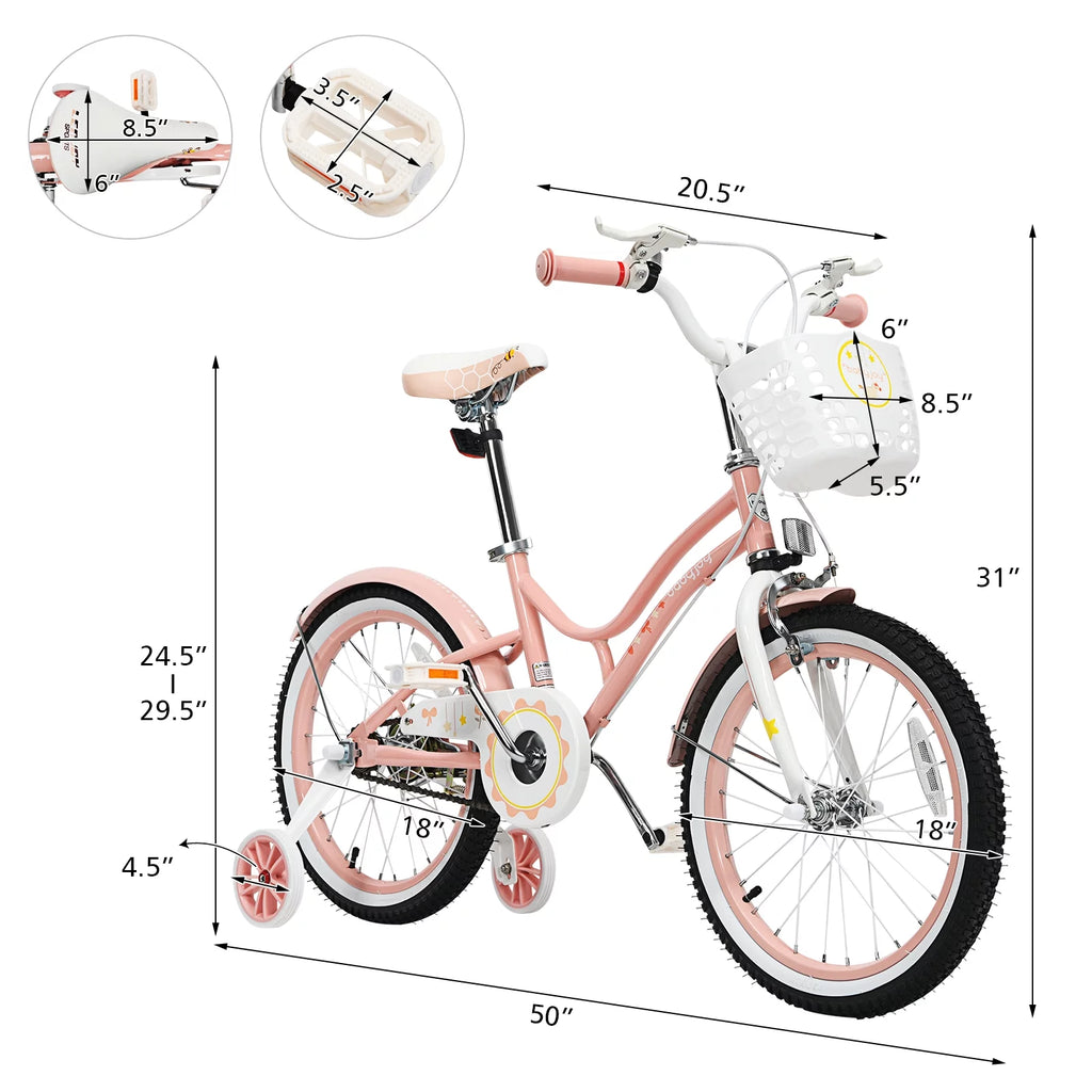 Kids Bike with Training Wheels X124