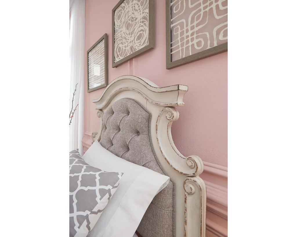 Twin Upholstered Panel Headboard E98275