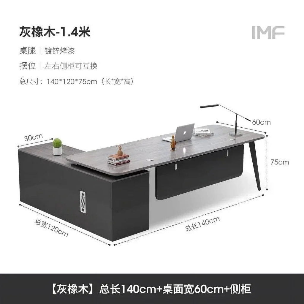 L Shaped Standing Office Desk B30231