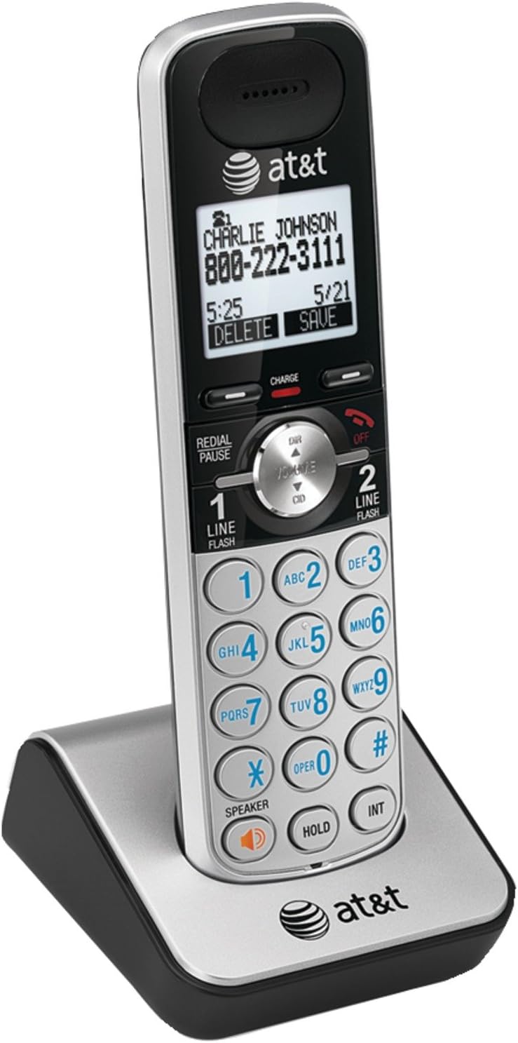 2-Line Expandable Cordless Phone with Answering System and Caller ID H332
