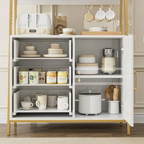 69" Tall 4-Tier Bookshelf with Drawers and Shelves E240
