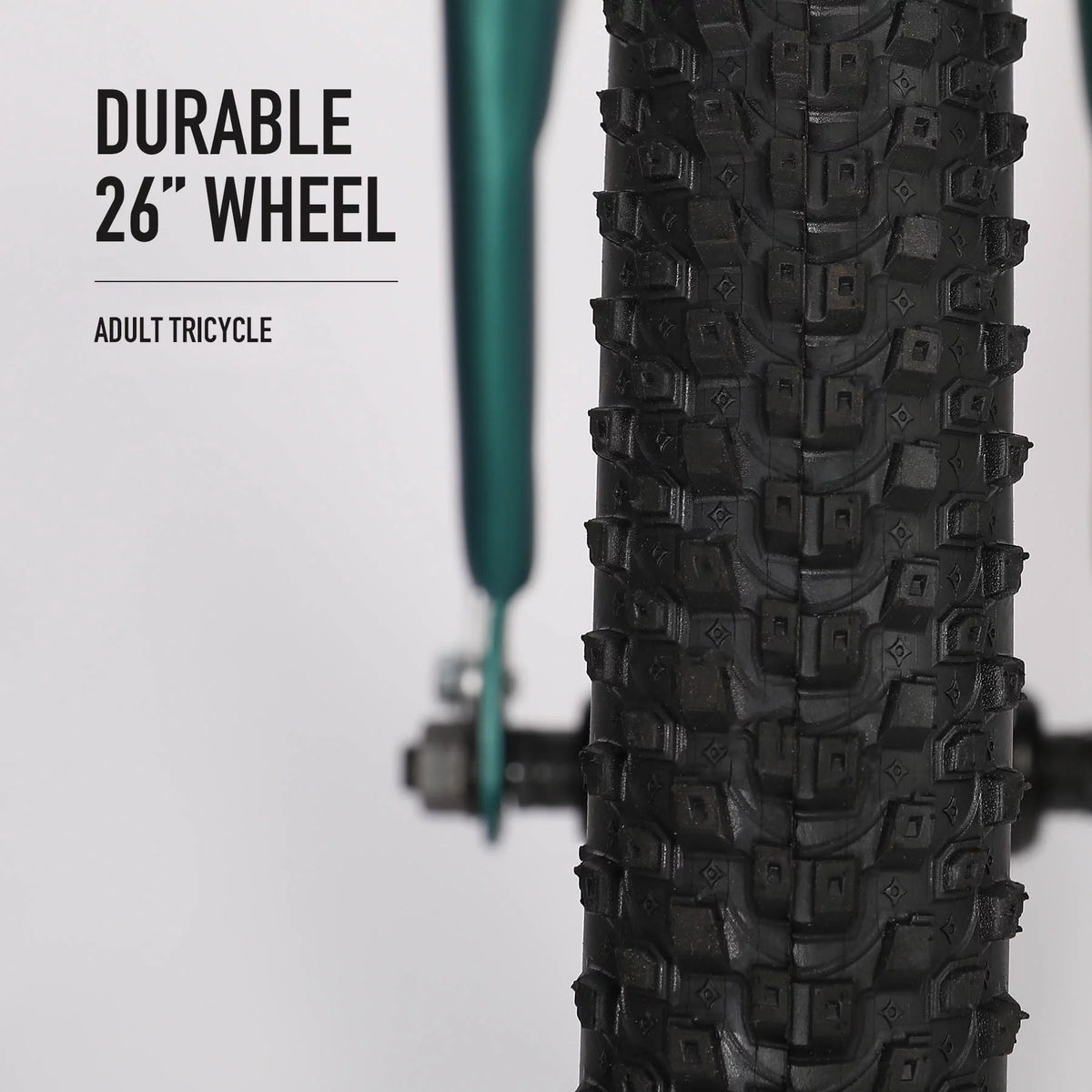 26 Inch Single Speed 3 Wheel Bike with Removable Basket G2464