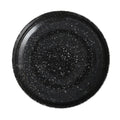 Coupe Melamine Plates Charcoal Set of 12 P806144