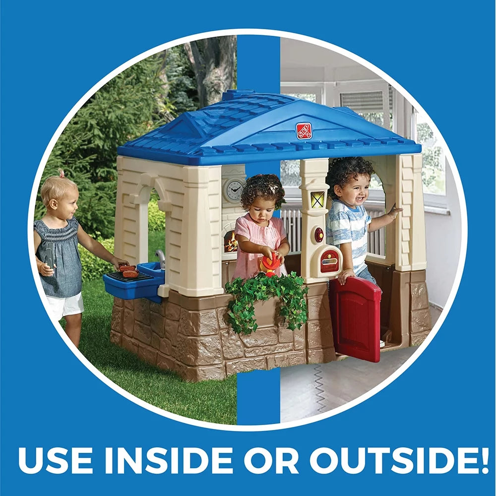 Brown Plastic Kids Playhouse M53902