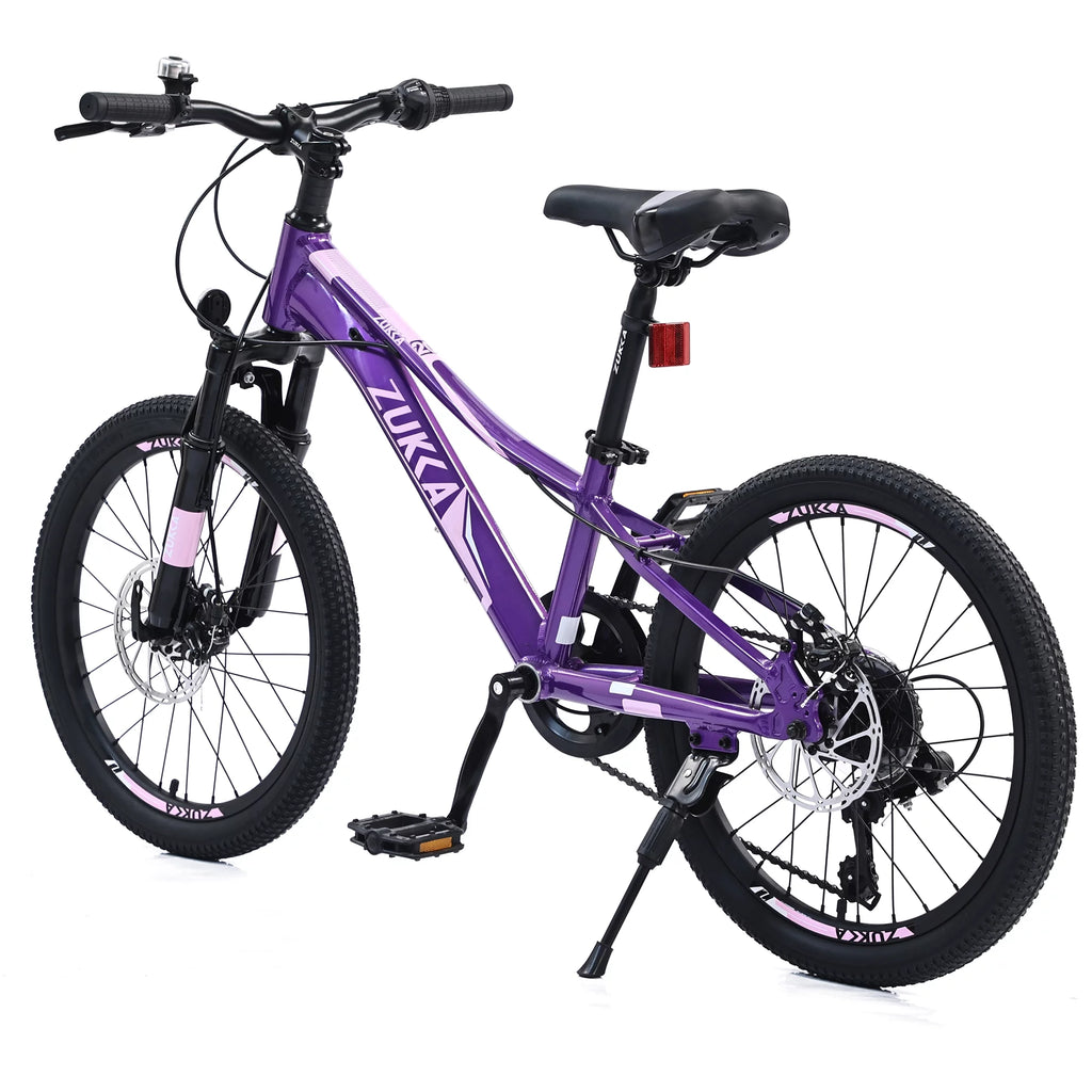 20 Mountain Bike 7 Speed Aluminum Frame Bicycle in Blue U36758