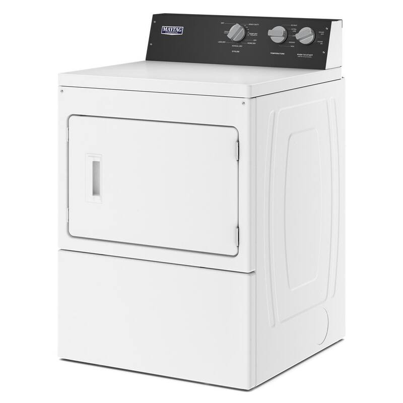 7.4 cu.ft. Vented Front Load Gas Dryer in White N21788