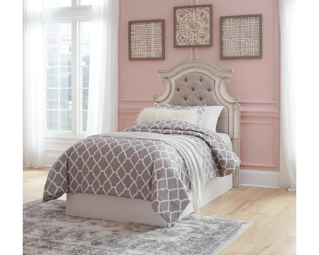 Twin Upholstered Panel Headboard E98275