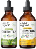 Green Tea Tincture 4 fl oz & Turmeric Tincture 4 fl oz F51517