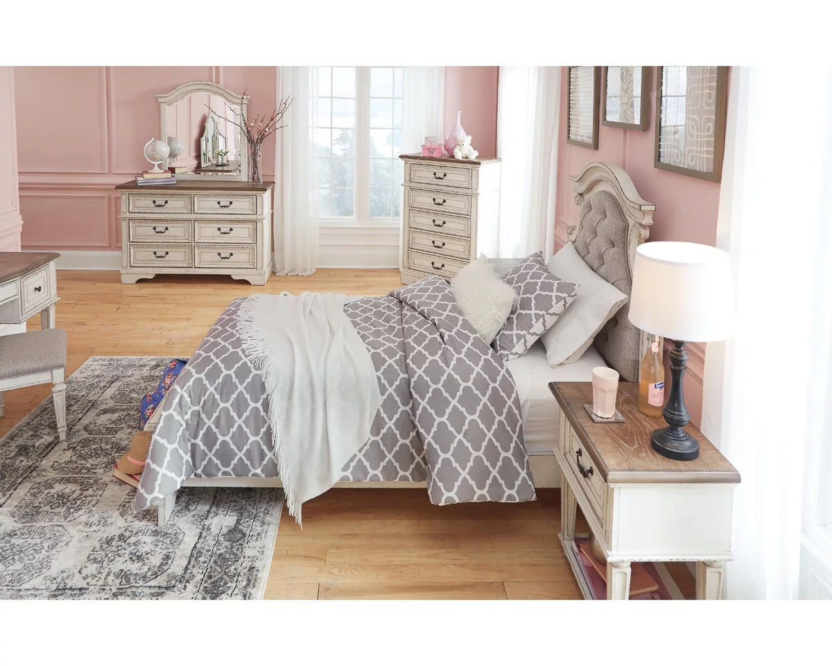 Twin Upholstered Panel Headboard E98275