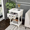 3 Drawer Wood Grain End Table N50601