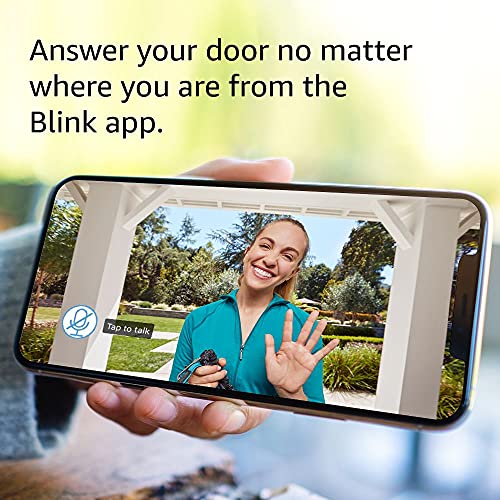 Black Video Doorbell with Sync Module 2 E9135