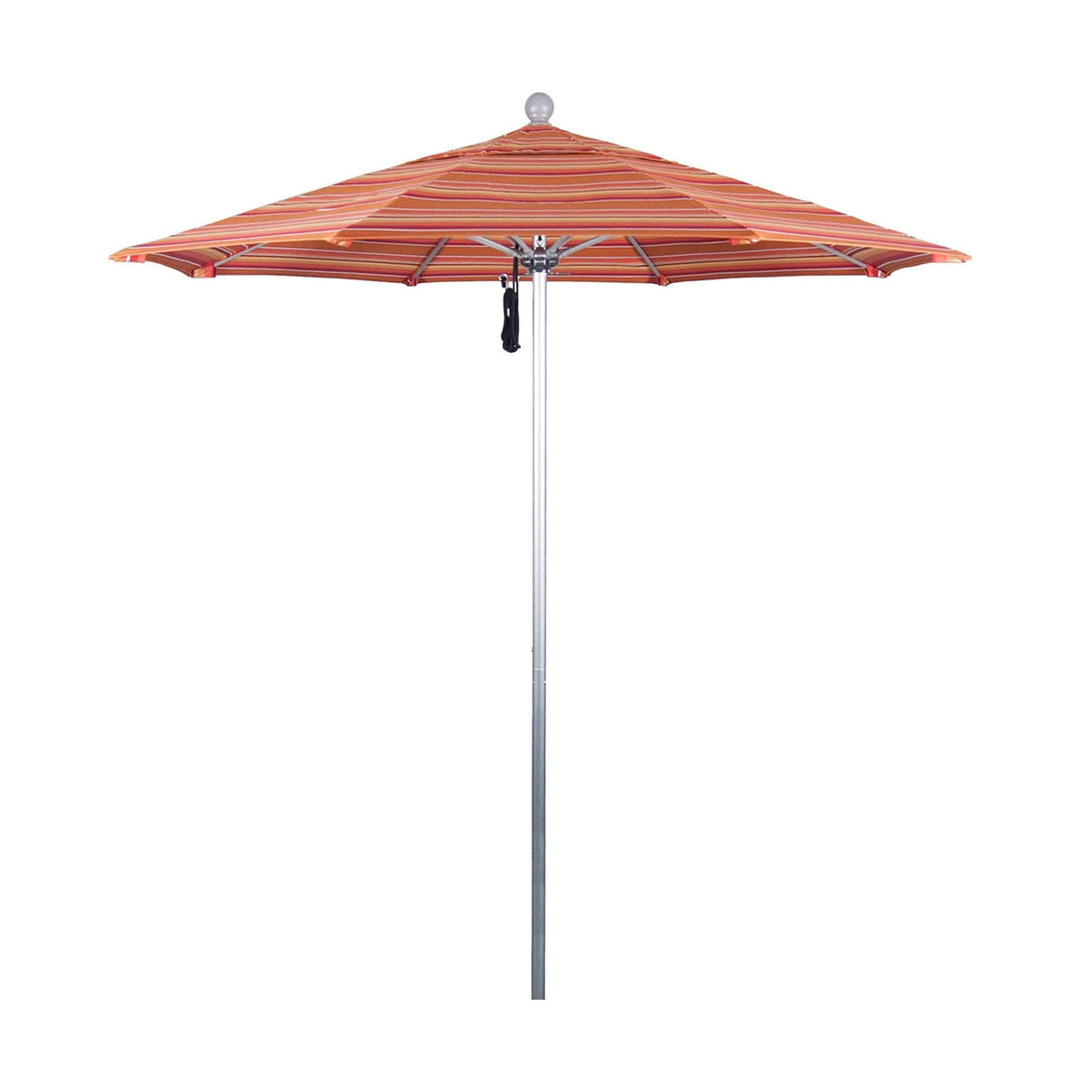 9 Ft Fiberglass Market Umbrella Pulley Open Bronze D6242
