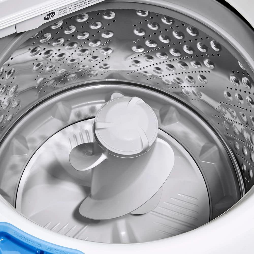 White Ultra Large Capacity Top-Load Washer and Electric Dryer Y8365
