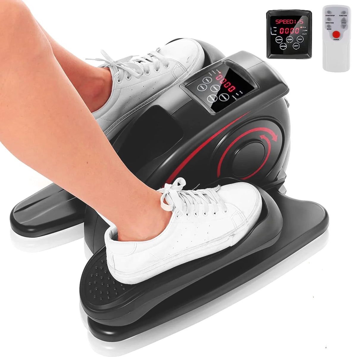 Under Desk Elliptical Machine with LCD Monitor B35623