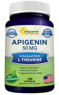 Apigenin 50mg & L-Theanine 200mg 120 Capsules Q5268