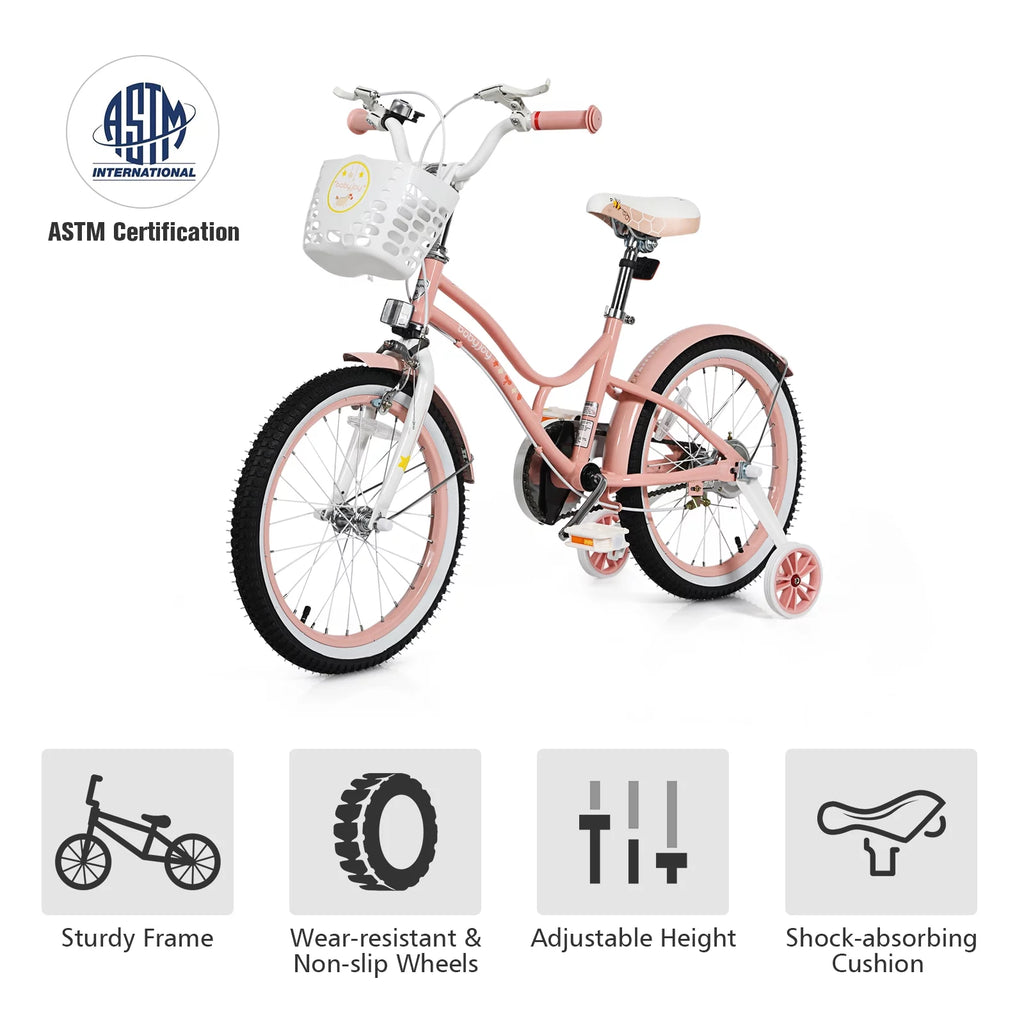 Kids Bike with Training Wheels X124