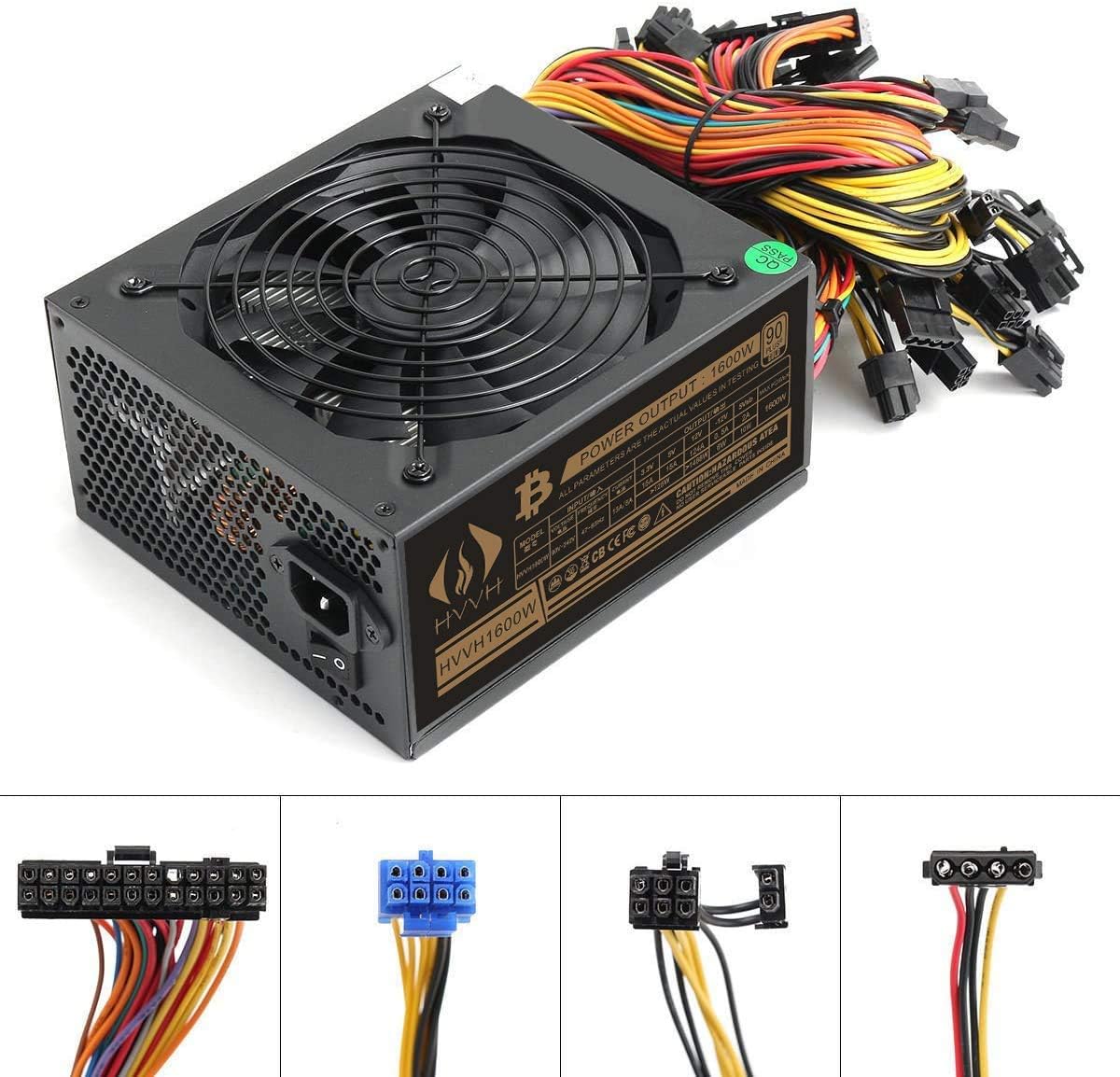 1600W ATX Power Supply 87 Plus Gold W304