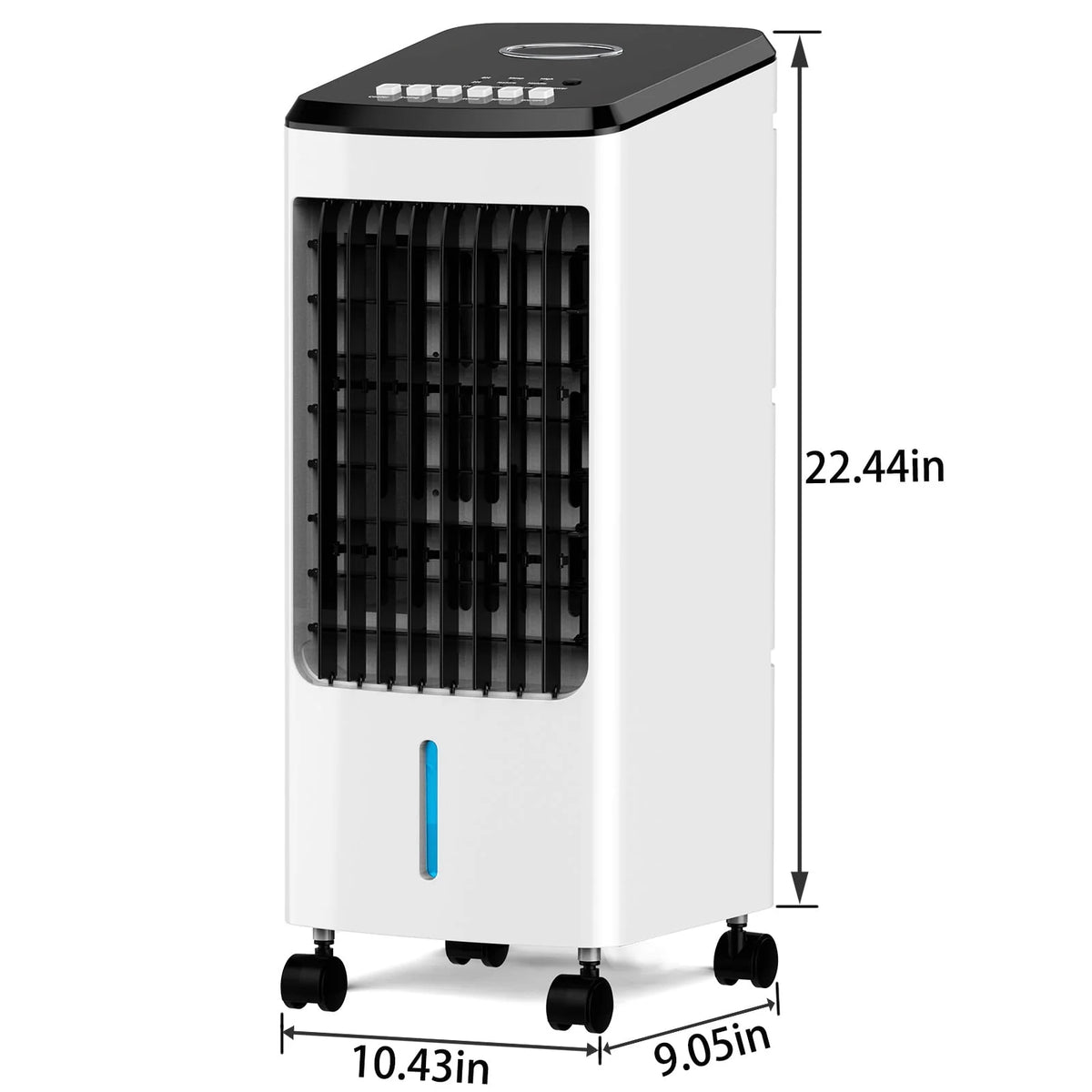 Portable Evaporative Air Cooler 3 Speeds O4583