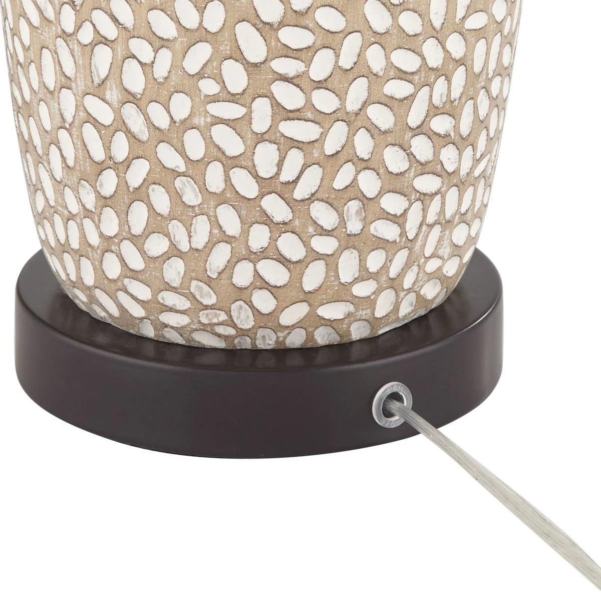 27 1/4" Tall Beige Table Lamps Set of 2 G5295