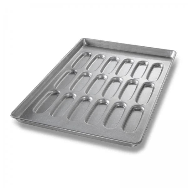 18 Mold Hot Dog Bun Pan Q280