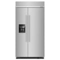Built-In Side by Side Refrigerator in Stainless Steel F5262