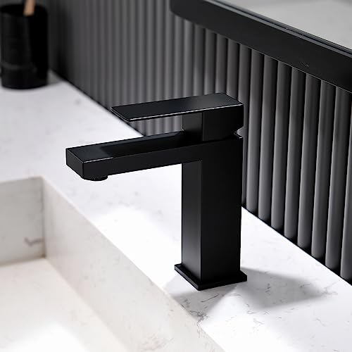 Brushed Nickel Tall Vessel Sink Faucet with Pop-up Drain G62781