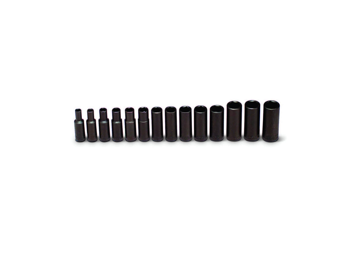 14 Piece 3/8" Drive 6 Point Deep Metric Impact Socket Set H3562