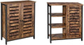 Rustic Brown Storage Cabinet C884
