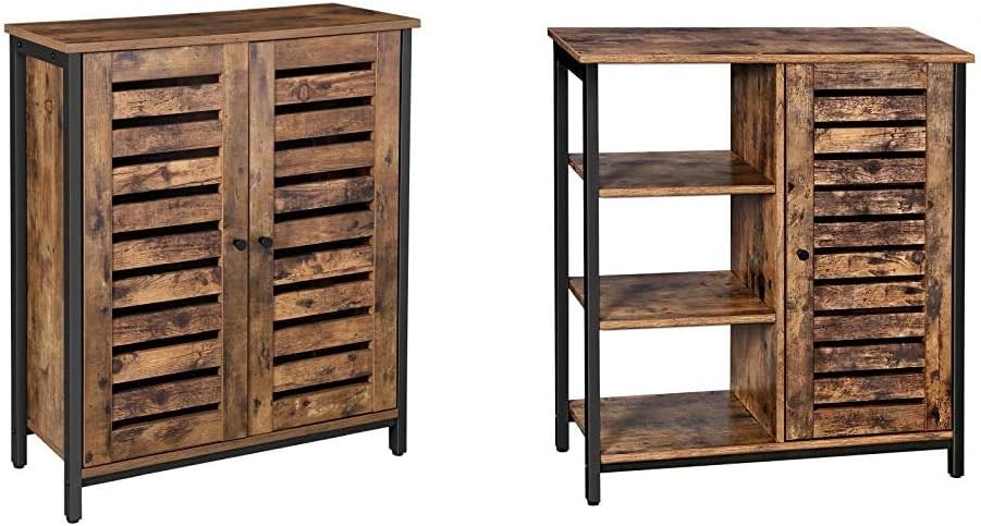 Rustic Brown Storage Cabinet C884
