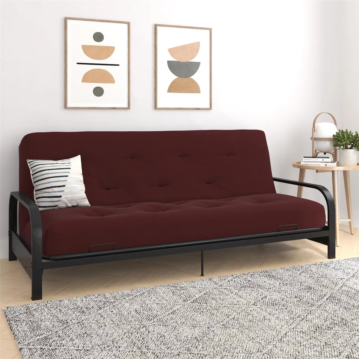 8 Innerspring Microfiber Futon Mattress Z735115