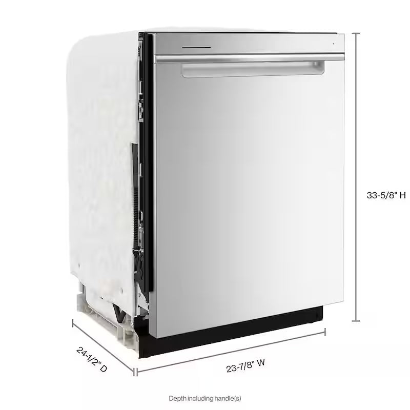 Stainless Steel Built-In Dishwasher with Third Level Rack J165090