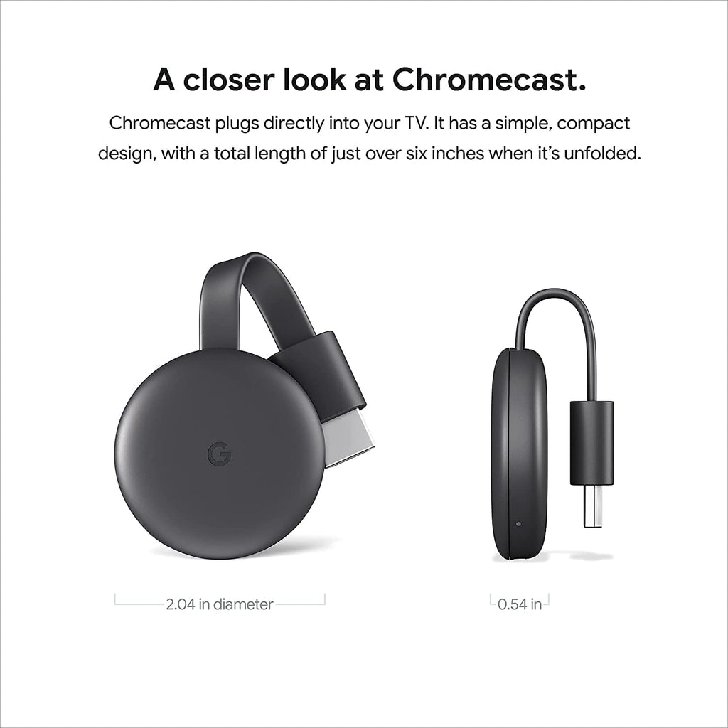 Streaming Device with HDMI Cable, Microfiber Cloth and Travel Carrying Pouch S404