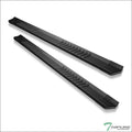 Matte Black Aluminum Running Boards for Extended Cab F49397