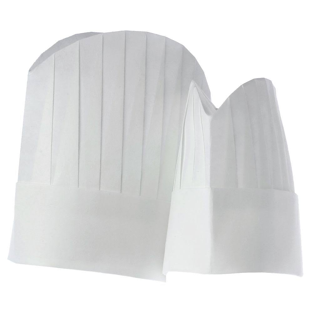 White Non Woven Disposable Chef Hat 100/case T752264