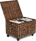 Seagrass Rolling File Cabinet X501105