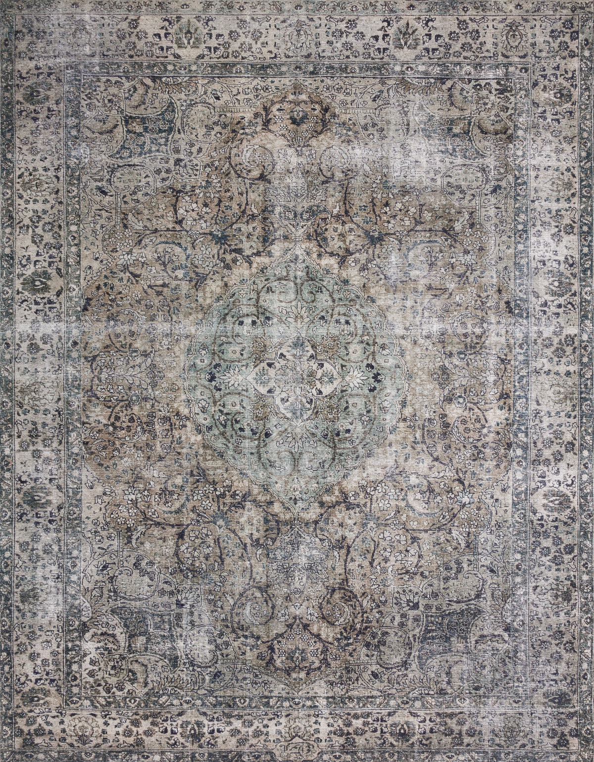 Taupe Stone Rug 2'6 x 12'0 U189502