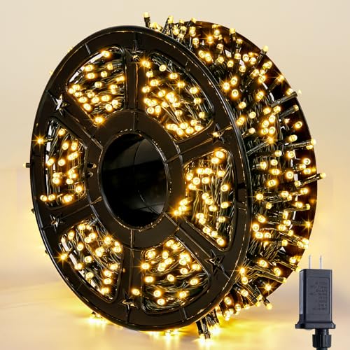 500 LED Orange and Purple Halloween String Lights L36532