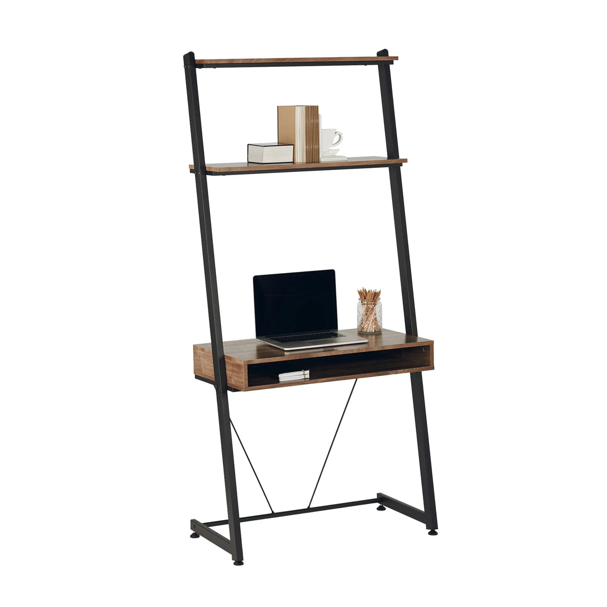 35"W Leaning Computer Desk C2560
